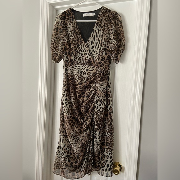 ASTR THE LABEL Size Small Leopard Print Dress - Picture 1 of 3